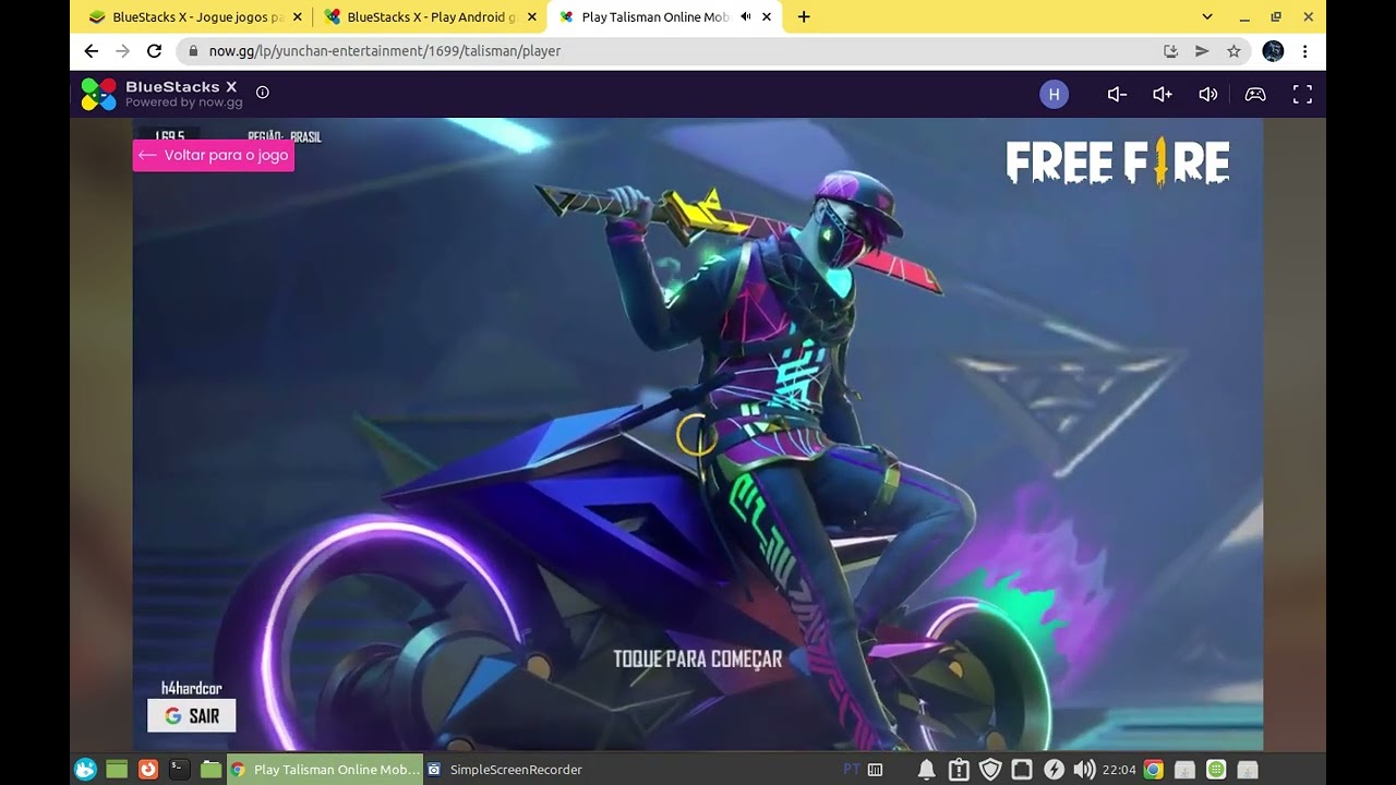 Novo emulador Free Fire para o Linux - Android Play