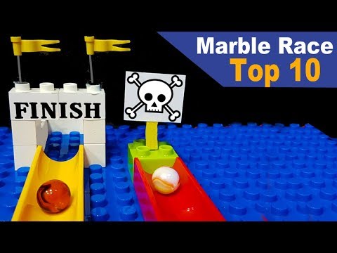 TOP 10 Marble Racing - Compilation Marble run - Best moment