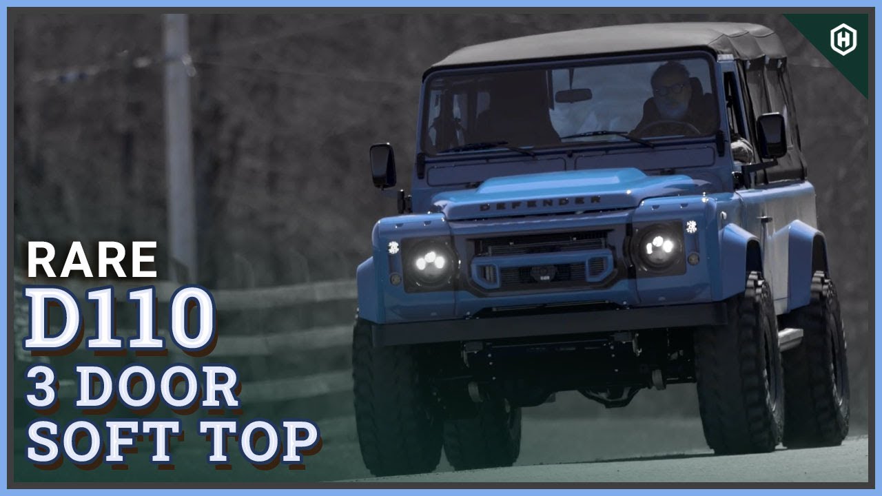 Rare D110 3 Door Land Rover Defender
