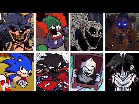 Cycles but Every Turn a Different Character Sings 🎶 (FNF Cycles but Everyone Sings It)