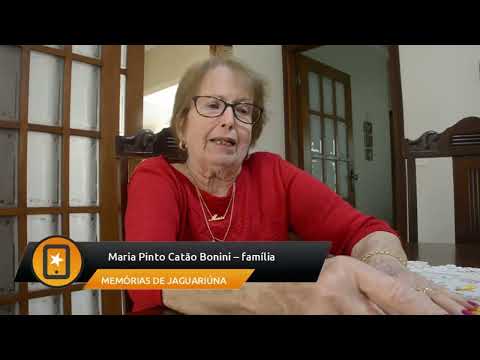 Memórias em vídeo: Maria Pinto Catão Bonini - imigrante português chega ao Brasil e trabalha na Barra  
