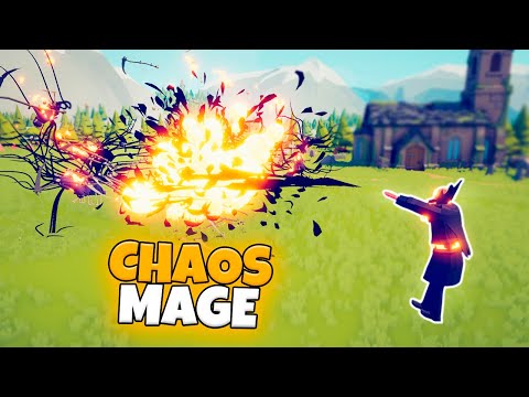 CHAOS MAGE VS EVERY FACTION | TABS MODDED GAMEPLAY
