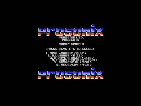 Commodore 64 demo: Prosonix - Music Demo II (1989)