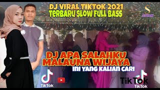 Download lagu DJ TIKTOK TERBARU 2021 -DJ APA SALAHKU MAULANA WIJAYA, DJ SLOW VIRAL FULL BASS mp3