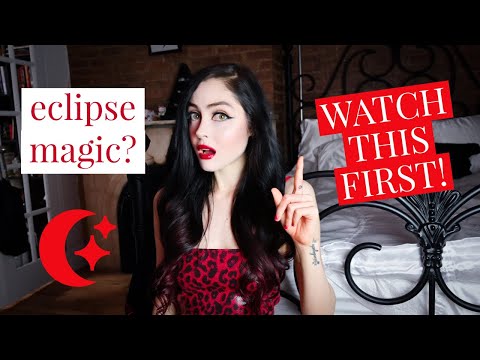 🚫 WHY ECLIPSES AREN'T THE TIME TO MANIFEST: astrological magic explains! 🚫