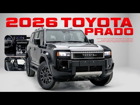 NEW 2026 Toyota Land Cruiser Prado 2.4L Turbo - Complete Interior and Exterior Tour