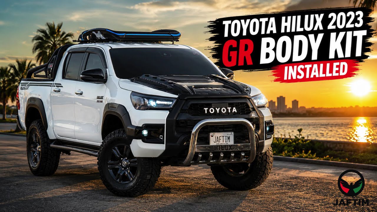 Toyota Hilux GR SPORT GR ROCCO KIT INSTALLED | 2023 | RHD | 2.8L DIESEL ENGINE | AUTOMATIC TRANSMISSION | 4 X 4 | NUDGE BA video