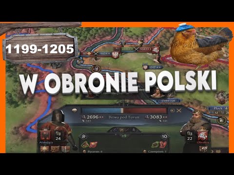 [6] II Kucjata Północna i CIVIL WAR Piastów! | Walka o Tron Polski | Crusader Kings III