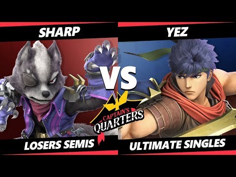 Captain's Quarters 2 Losers Semis - NEST | Sharp (Wolf) Vs. Yez (Ike) SSBU Singles