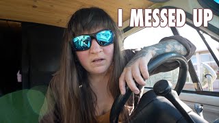 SO TRIGGERED!!! And that’s GOOD! || Solo Female Roadtrip Canada to RTR Quartzsite Daily Vlog 8/10