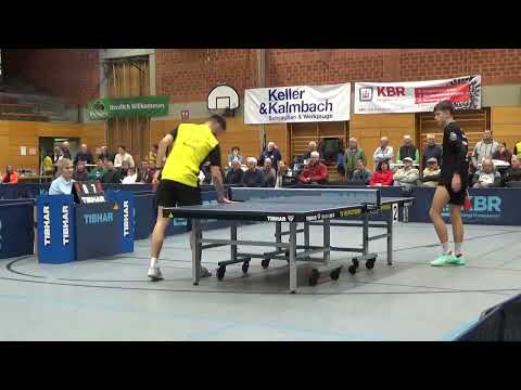 Valenta vs Arpas Ex   Jugendweltmeister 1 20251026 TV Hilpoltstein vs Saarbrücken 2 Table Tennis 2 B