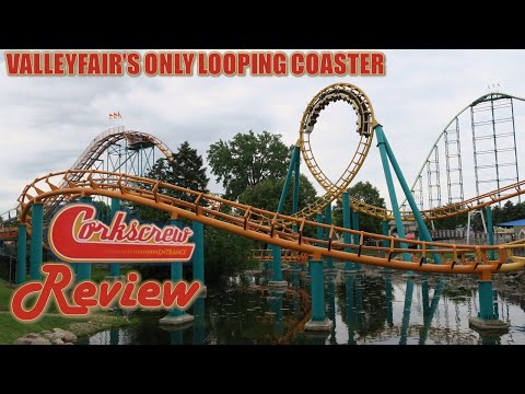 Video review of Corkscrew by Canobie Coaster