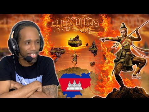 CAMBODIA WARRIORS!! Tep Boprek  🇰🇭 – War Of Warriors (Visualizer) | (REACTION)