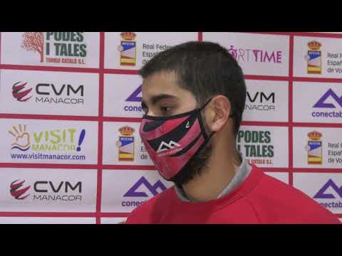 entrevistes Conetctabalear CV Manacor - Textil Santanderina SVM 20-21  j14