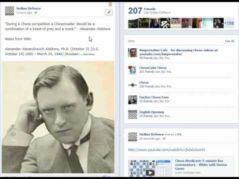 Chess World.net: Alexander Alekhine Chess Quotation regarding Chess competitions (Chessworld.net)