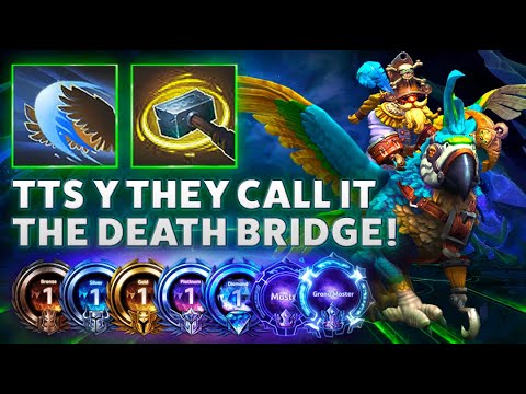 Falstad Gust - THATS WHY THEY CALL IT THE DEATH BRIDGE! - Bronze to Grandmaster S1 2022