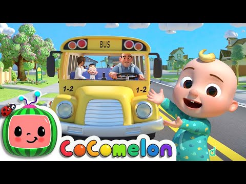 Wheels on the Bus (School Edition) + More Classic Nursery Rhymes & Kids Songs - CoComelon