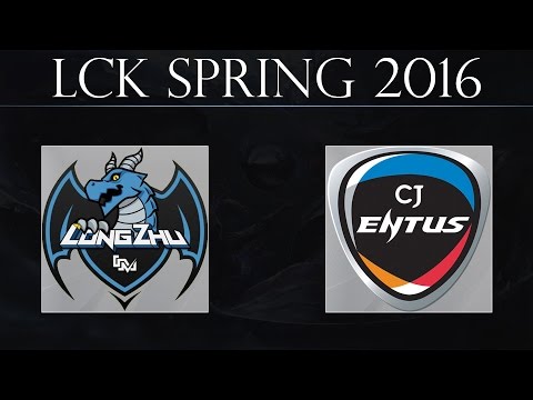 LZ vs CJ G2 | Longzhu Gaming vs CJ Entus Game 2 (17.03.2016) | LCK Spring 2016