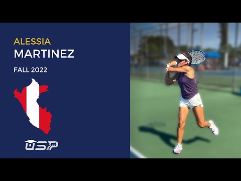 Alessia Martinez - Tennis Recruiting Video - Fall 2022