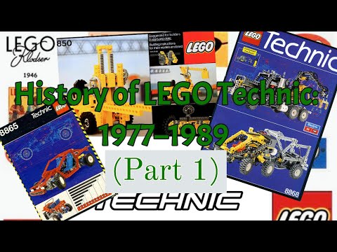 “History of LEGO Technic 1977–1989 Part 1”