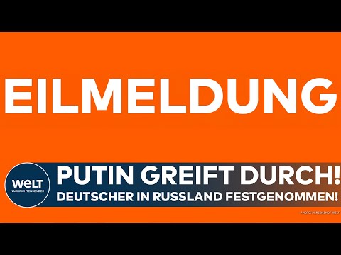 RUSSLAND: Wladimir Putin knallhart! Sabotage-Vorwürfe! Deutscher in Region Kaliningrad festgenommen
