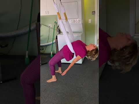 Gentle Back Bend & stretch by Veena Grover RYT
