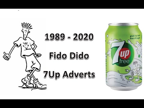 (1989-2020) Fido Dido 7Up Drink Advert Compilation