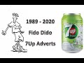 1989 2020 Fido Dido 7Up Drink Advert Compilation