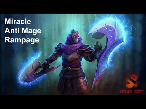 Miracle on the Anti Mage split push and comeback. Rampage.