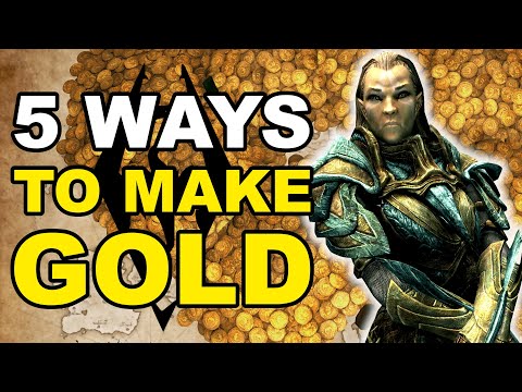 5 Ways to MAKE GOLD at LOW LEVEL in Skyrim [Elder Scrolls Guide]