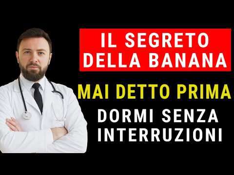 ANZIANI: EVITA QUESTI ERRORI e la BANANA ti FA RIPOSARE | Salute Degli Anziani