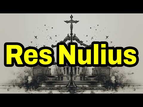 Res Nullius Pronunciation | How To Say Res Nullius | Res Nullius Meaning