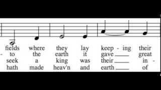 The First Noel - Alto Only - Learn How to Sing Christmas Carols