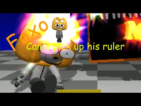 (anim8or) foxo can't pick up his ruler📏