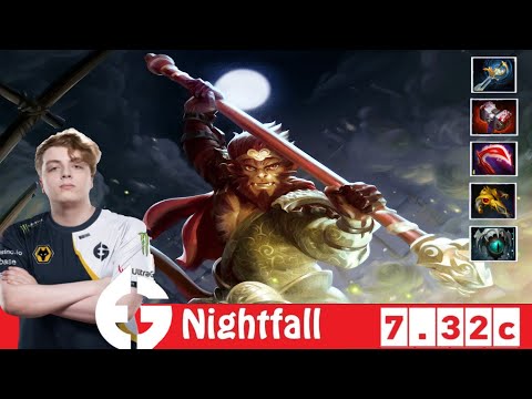 [DOTA 2] EG.Nightfall the MONKEY KING [OFFLANE] [7.32c]