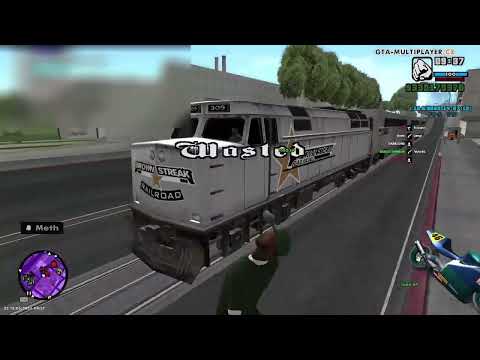 SAMP: Got killed by The Damn Train...