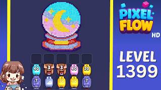 Pixel Flow Level 1399 Solution Walkthrough