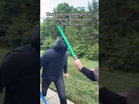 Lightsaber Fights in the Original Trilogy VS The Acolyte
