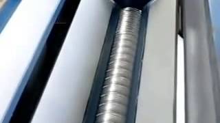 Yarı Esnek Flexible Hava Kanalı Üretimi  production of aluminum air duct