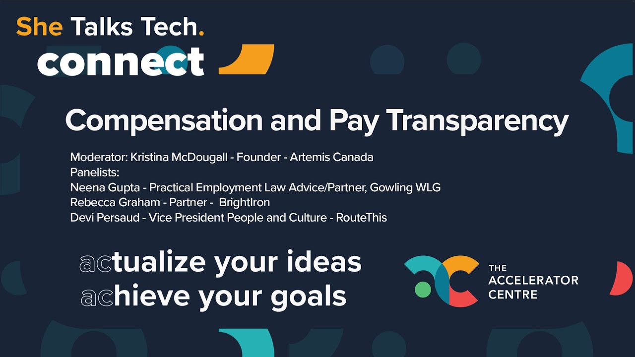 She Talks Tech  - Compensation and Pay Transparency