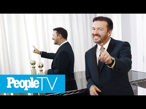 Ricky Gervais Says He Wants To Host The Golden Globes Again | PeopleTV