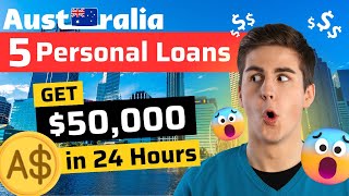 Best Personal Loans in Australia 🇦🇺 2023 🤑 | {Top 5} Quick Loans - Australia Finance