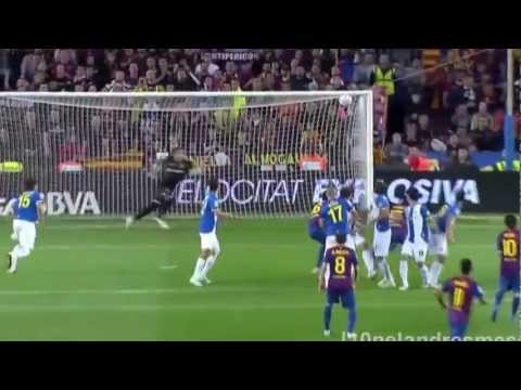 Lionel Messi - Four goals vs Espanyol (HD).