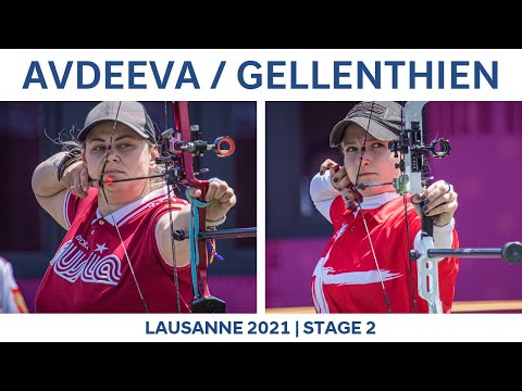 Natalia Avdeeva v Tanja Gellenthien – compound women semi | Lausanne 2021 Hyundai Archery World Cup
