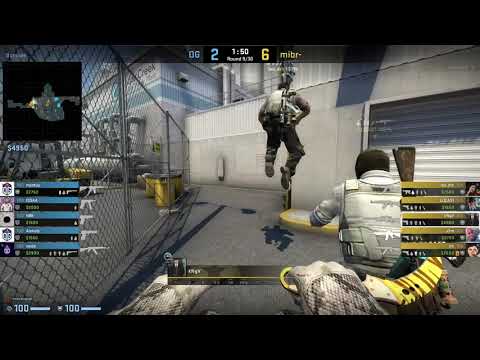 CS:GO POV Demo MIBR kNgV (33/15) vs OG (de_nuke)