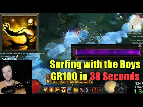 Insane 38 Seconds GR100 Record - Inna Surfing with the Boys