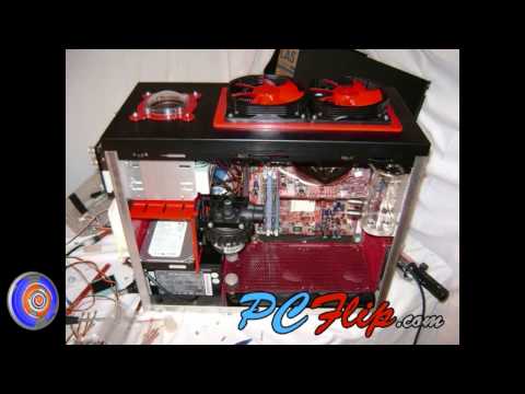 PCFlip.TV Episode #006 - PCFlip Present RubyRED Build - Part 1 - Built by KazeModz