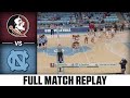 Florida State vs. North Carolina Full Match Replay | 2023 ACC Volleyball