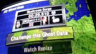 [MKW WR] Mushroom Gorge - 29.510 by [DR]Sam***