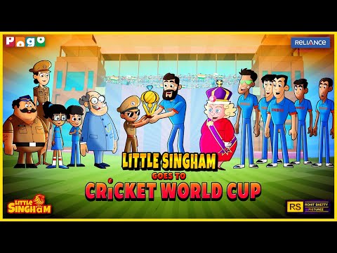 Little Singham 🏏 World Cup Final 2025 | India vs England Heroic Win! | Pogo TV | Kids Cartoon